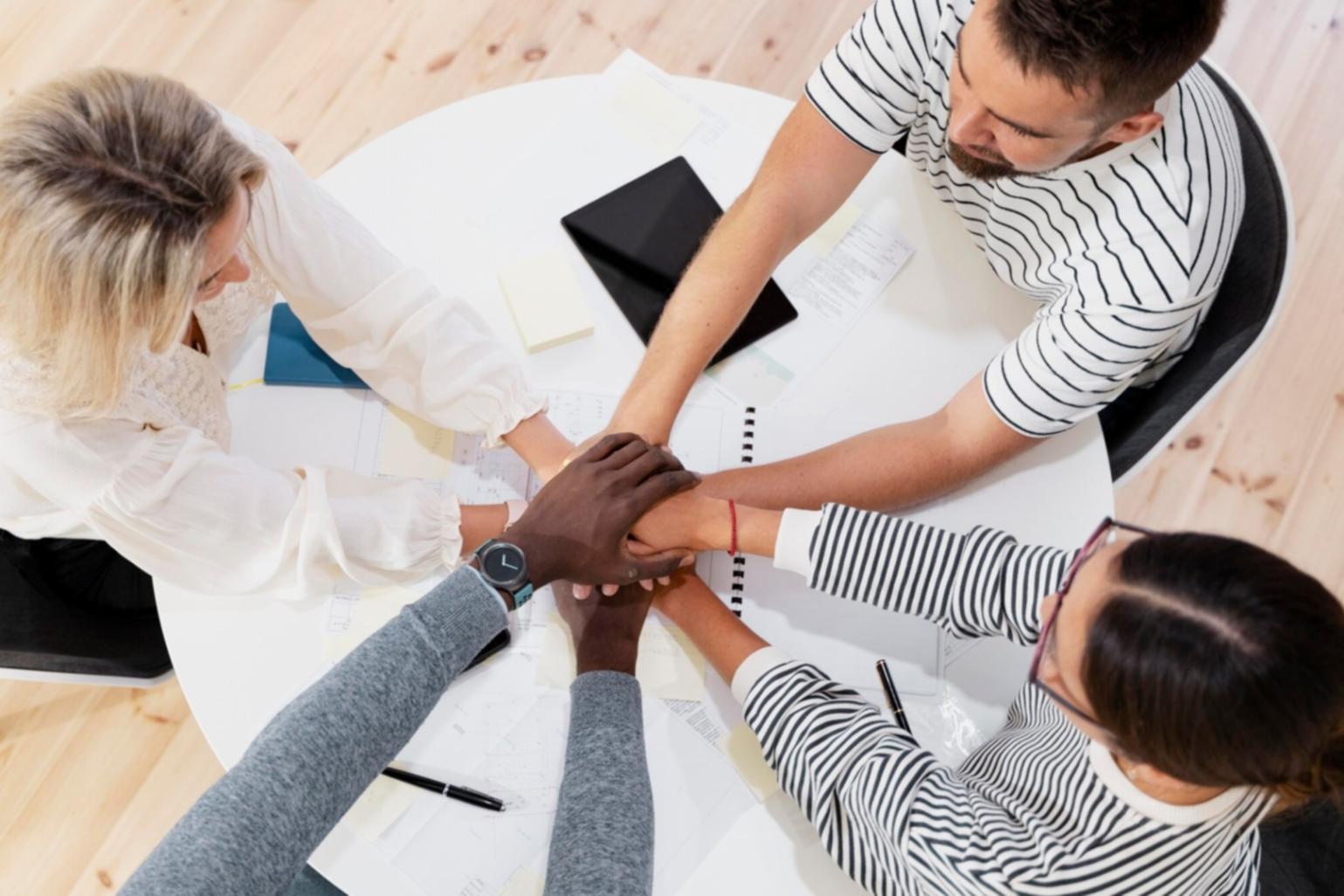 Planificación estratégica con gráficos y planes de acción